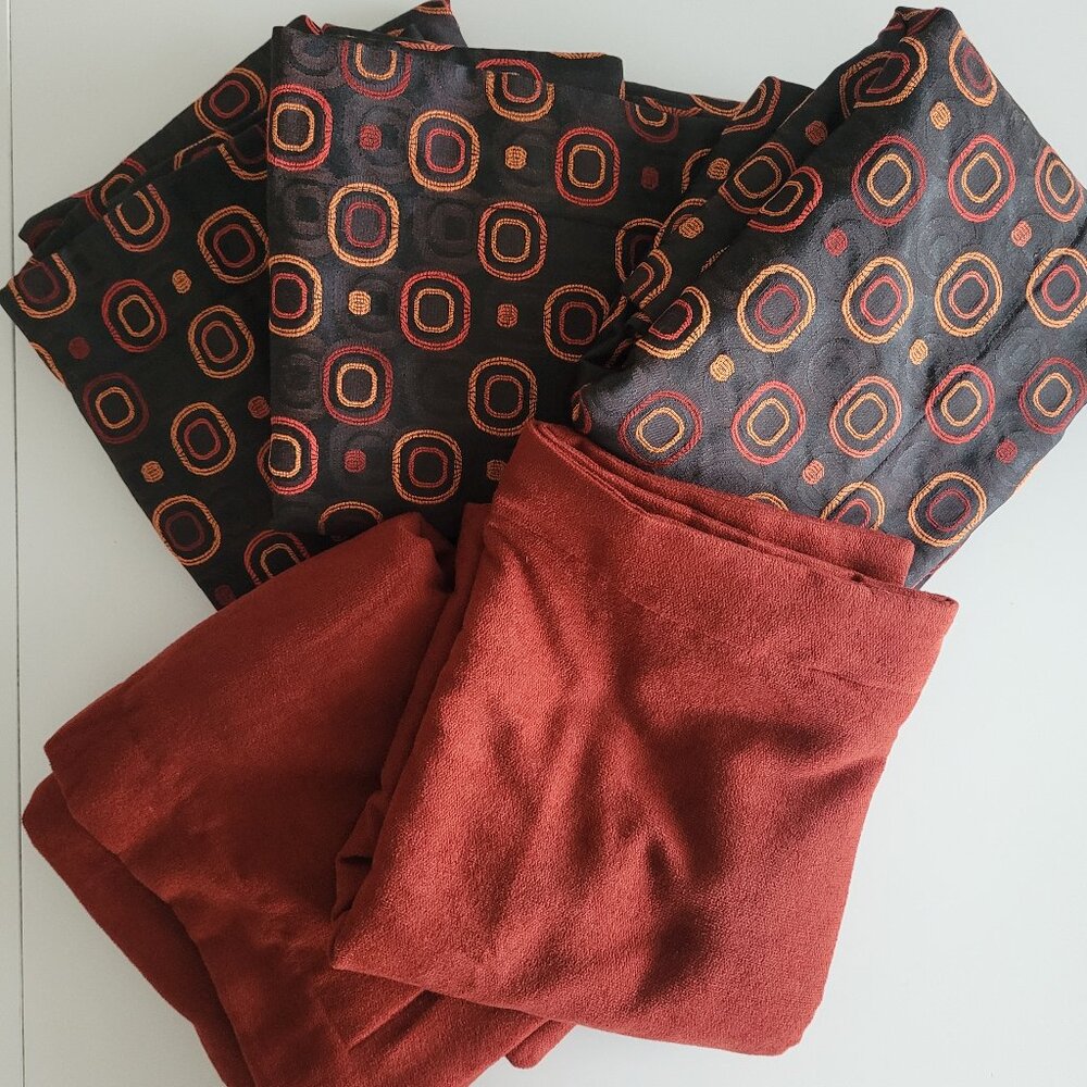 Five Oversized Shams: 3 square and 2 long